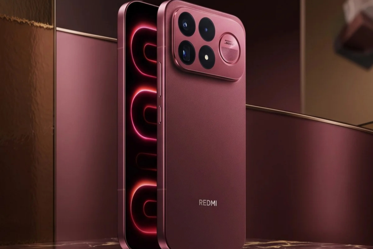 POCO F9 Pro na cor vermelho