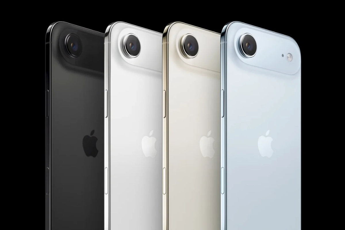 iPhone 17 em várias cores