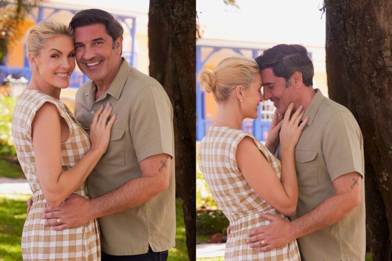 Ana Hickmann e Edu Guedes