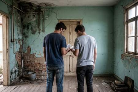 Irmãos economizam R$ 18 mil para obra da mãe, mas notas fiscais revelam detalhes que nenhum parente esperava