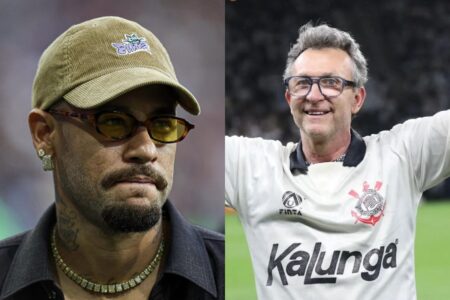 Craque Neto e Neymar na Band: apresentador e craque do Santos negociam participação em Os Donos da Bola