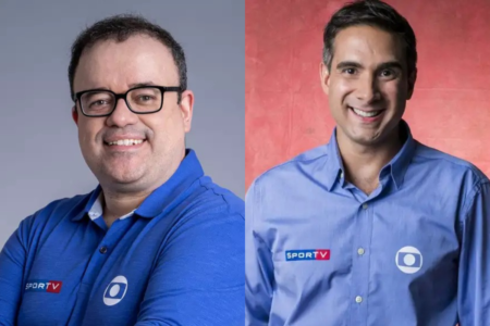 Sem Luis Roberto, Globo escala Everaldo Marques e Gustavo Villani para transmissão dos jogos do Brasileirão