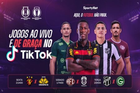 TikTok transmite futebol? SportyNet anuncia parceria para transmissão de jogos das Séries B e C do Brasileirão