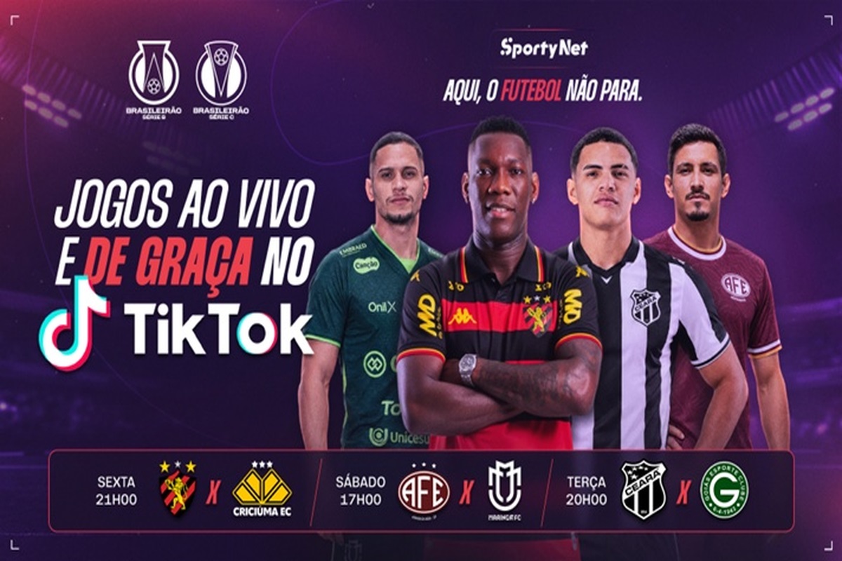 SportyNet + TikTok no futebol