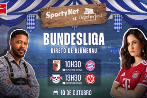 SportyNet fecha parceria com Bundesliga e Oktoberfest Blumenau e transforma rodada do campeonato alemão em experiência ao vivo no festival